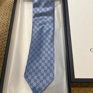 Gucci gg patterned tie